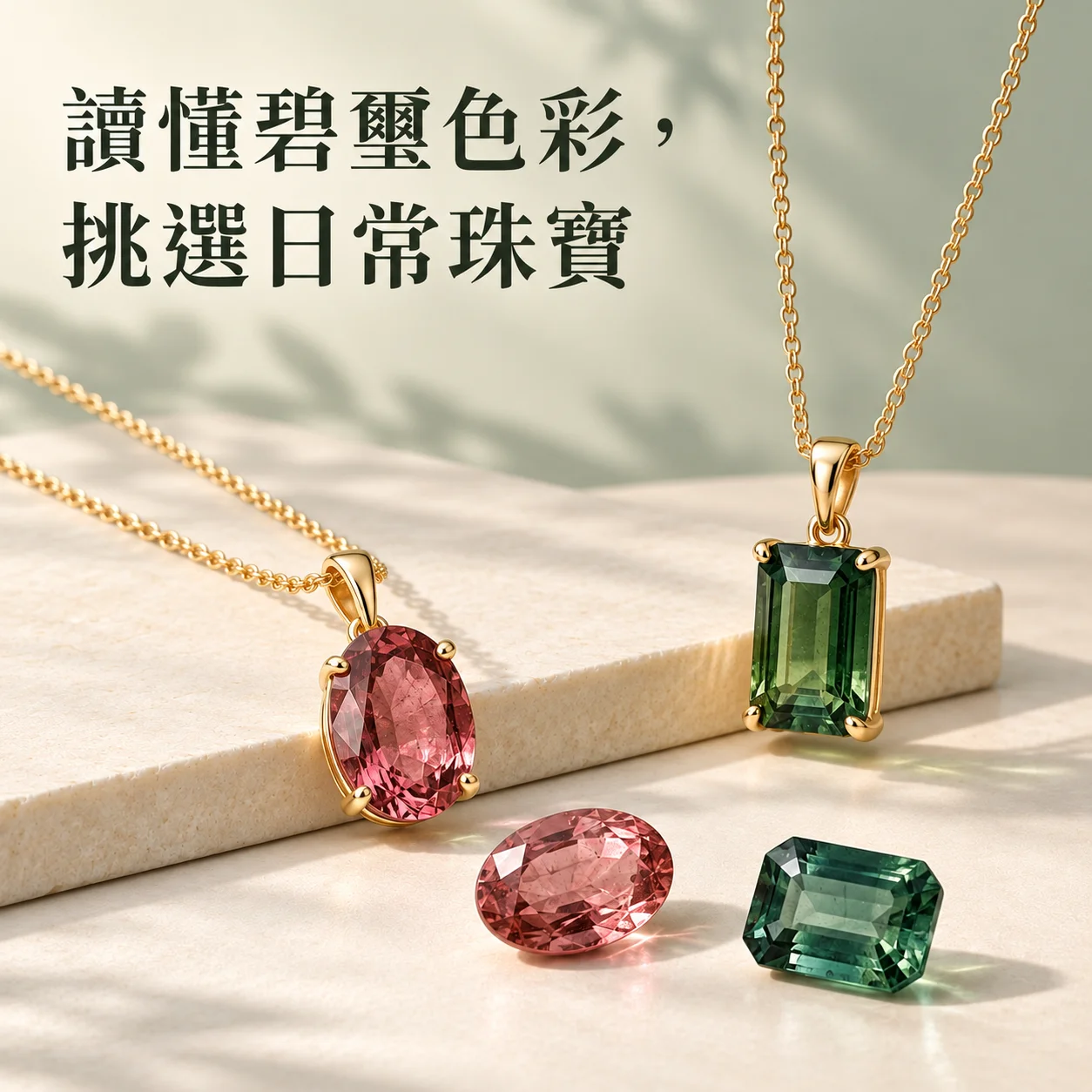 讀懂碧璽色彩，挑選適合日常的珠寶